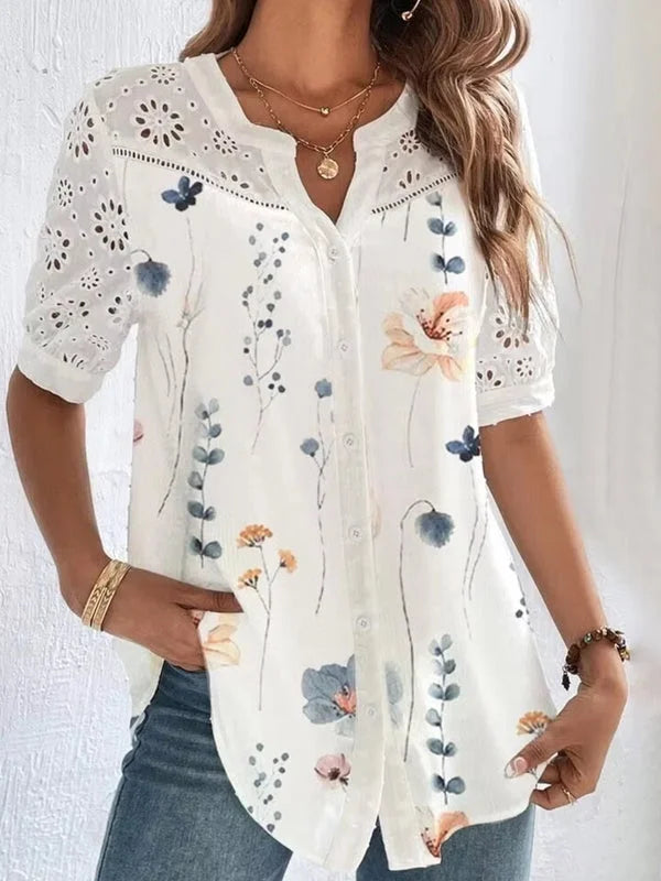 Marta™ | Camicia elegante a maniche corte