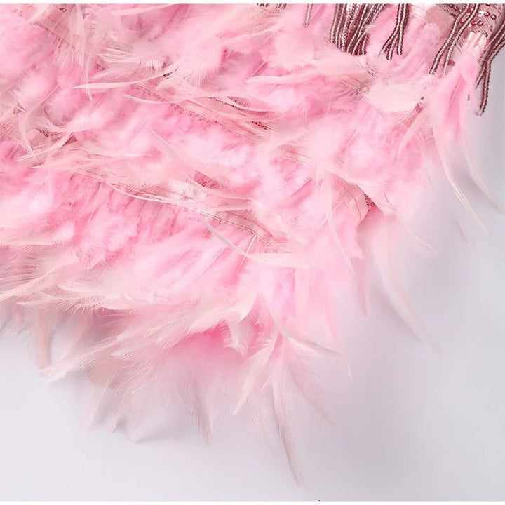 Ginevra™ | Mini abito in piume