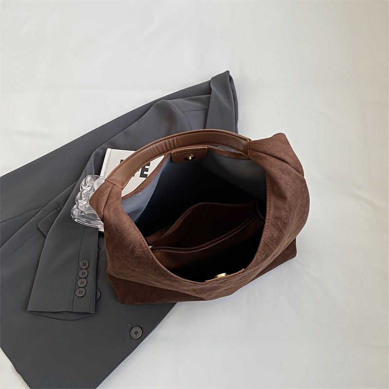 Astella™ | Borsa Tote In Pelle Scamosciata