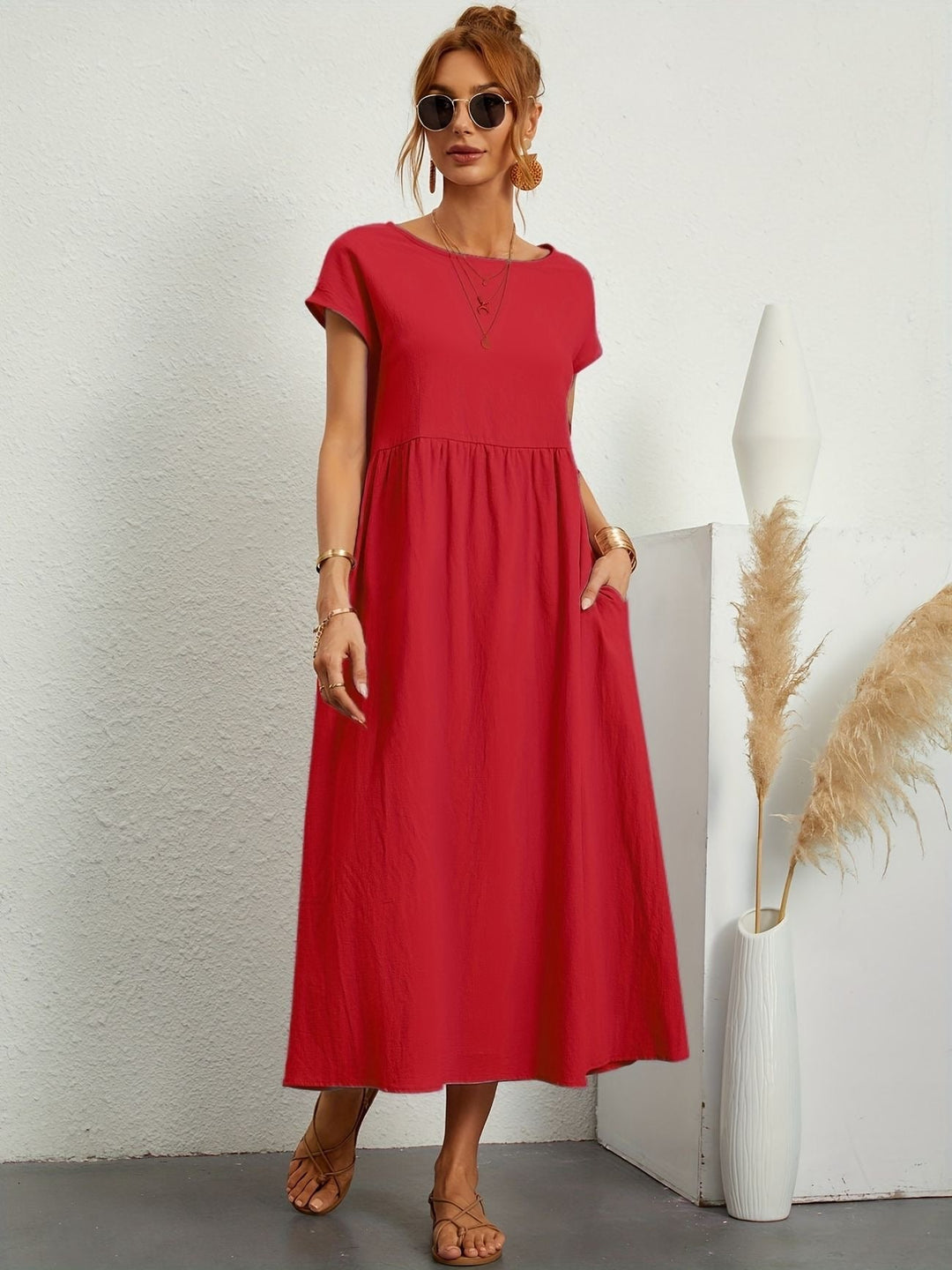 Allegra™ | Abito casual in lino