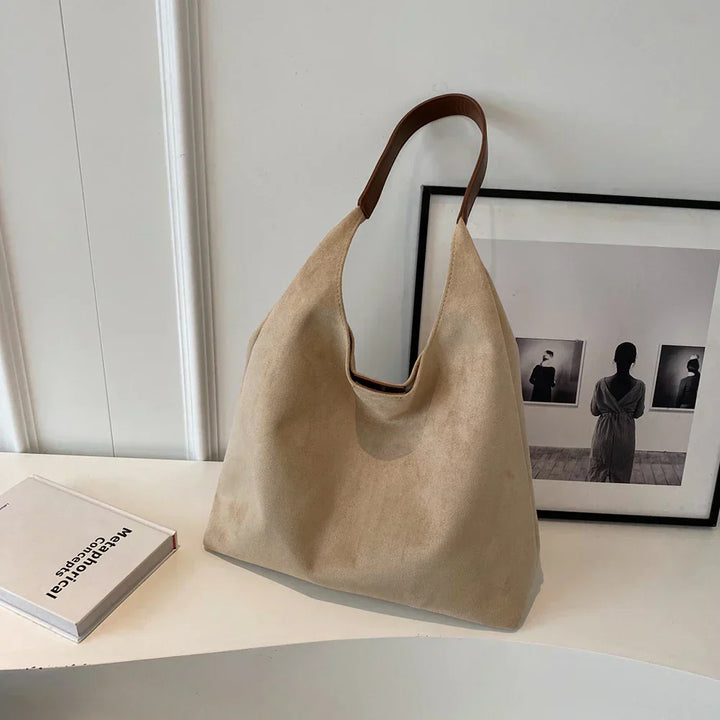 Astella™ | Borsa Tote In Pelle Scamosciata