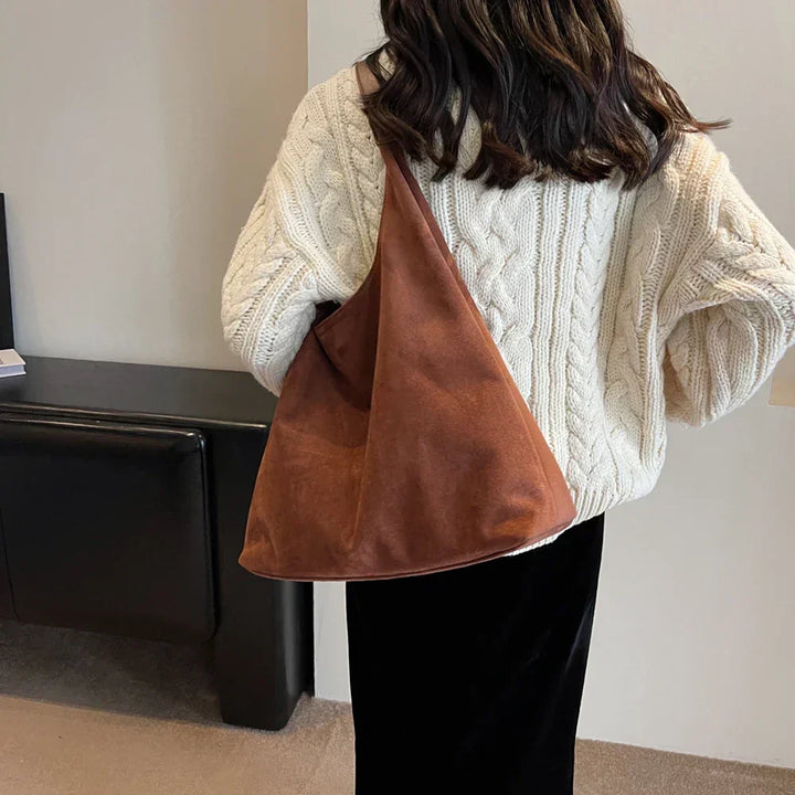 Astella™ | Borsa Tote In Pelle Scamosciata