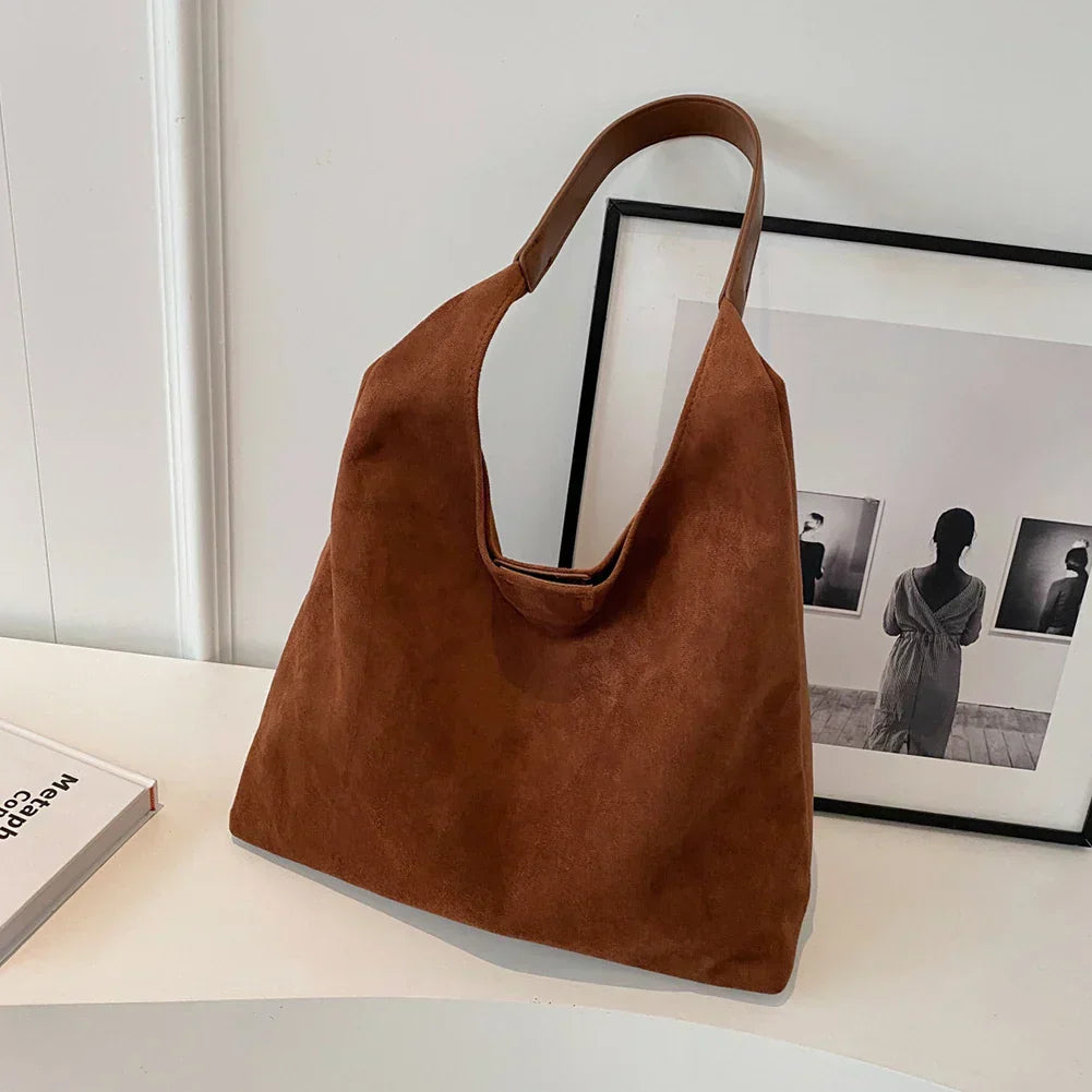 Astella™ | Borsa Tote In Pelle Scamosciata