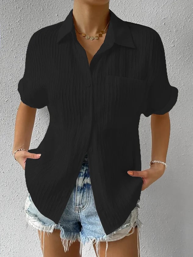 Brielle™ | Top Testurizzato Relaxed
