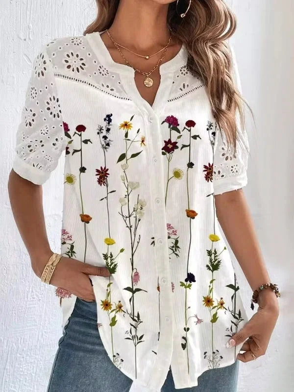 Marta™ | Camicia elegante a maniche corte