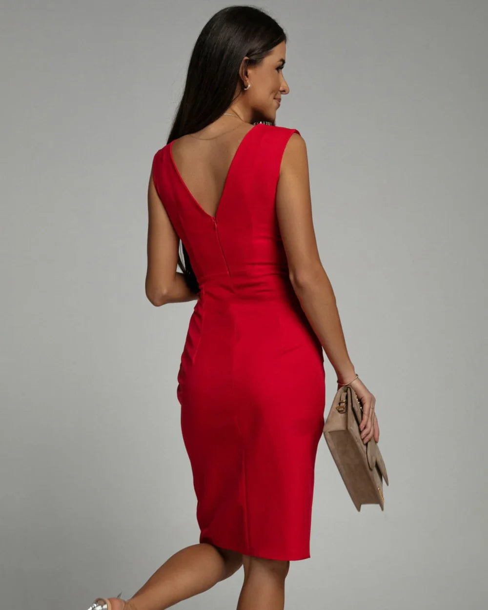 Elizabeth™ | Design con scollo a V-ed elegante spacco