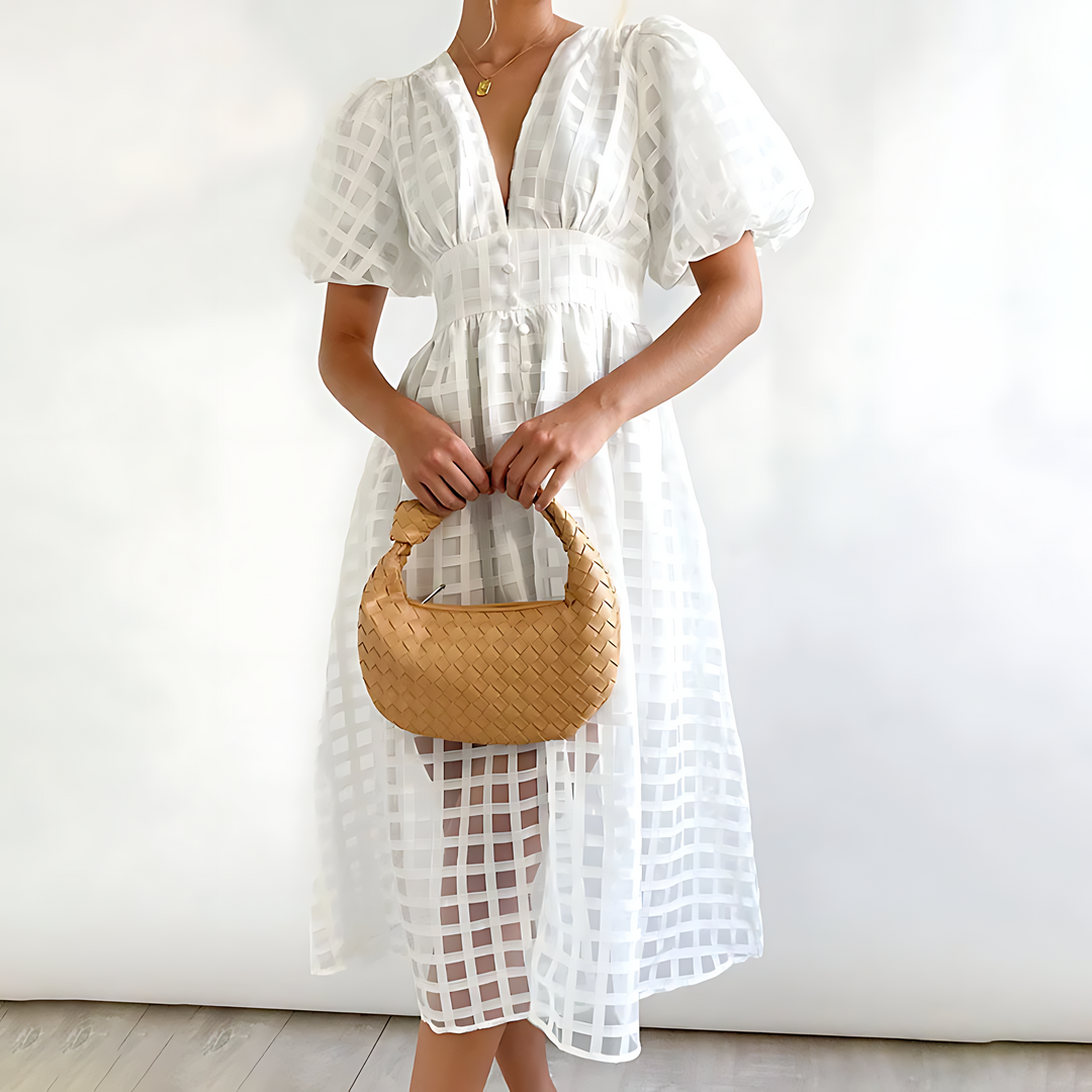 Viola™ | Elegante abito midi estivo