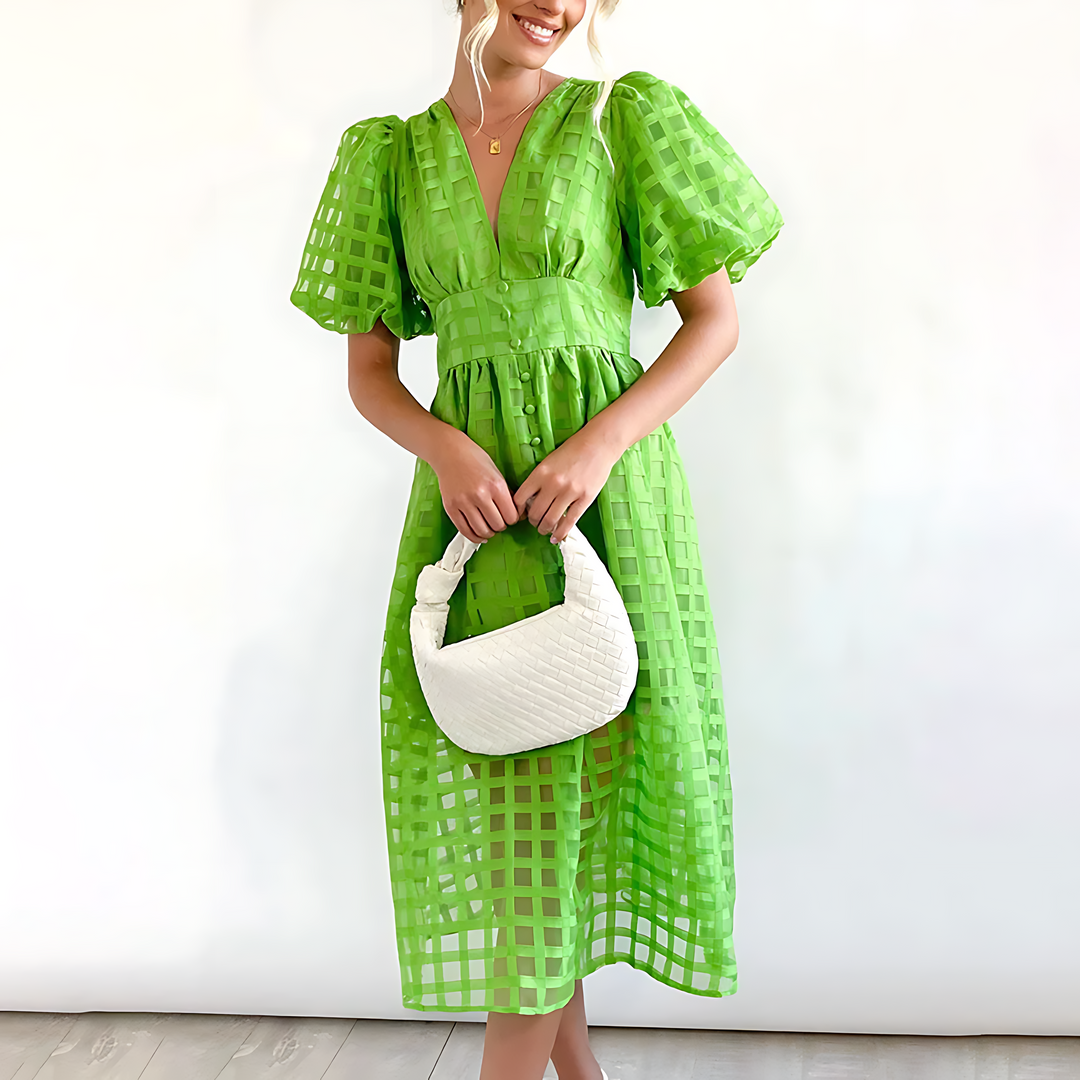 Viola™ | Elegante abito midi estivo