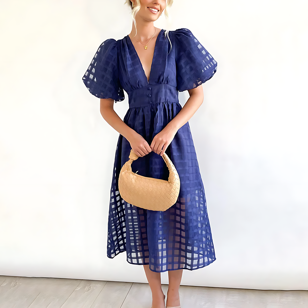 Viola™ | Elegante abito midi estivo